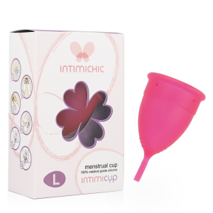 Intimichic - copa menstrual silicona medica - talla l