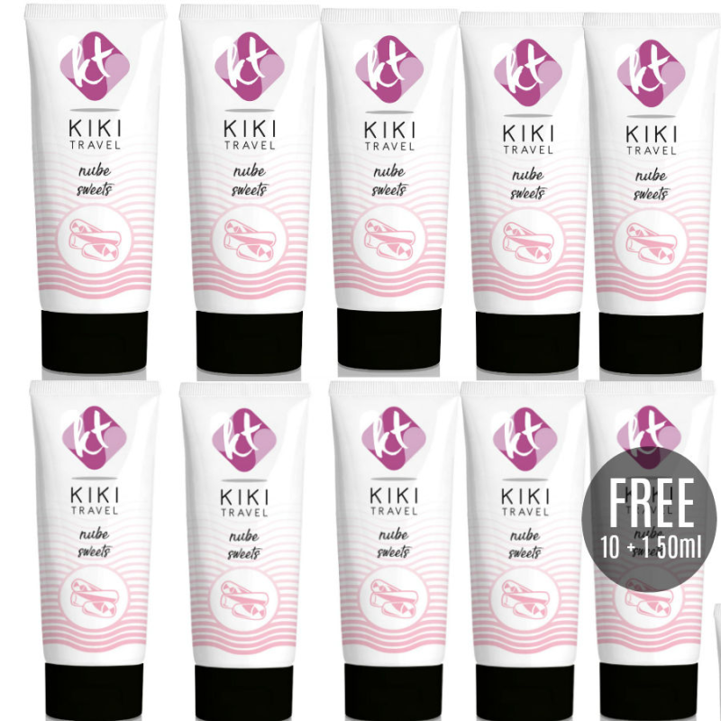KikÍ travel - lubricante sabor a nube 50ml 10 + 1 gratis