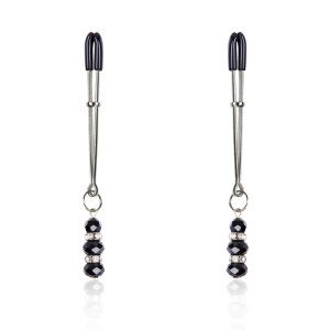 Ohmama fetish - pinzas pezones con piedrecitas cristal