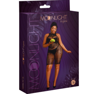 Moonlight - modelo 6 vestido negro talla Única / plus size