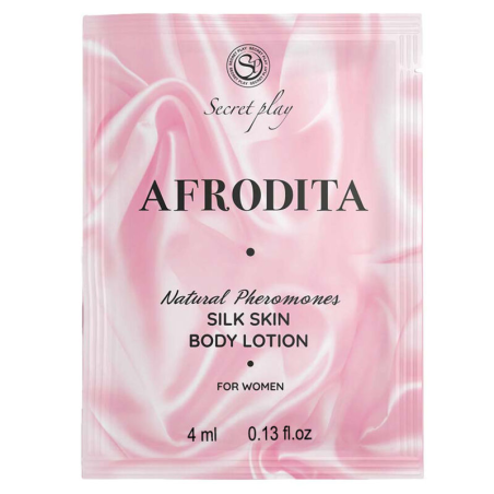 Secretplay - monodosis locion corporal piel de seda afrodita 4 ml
