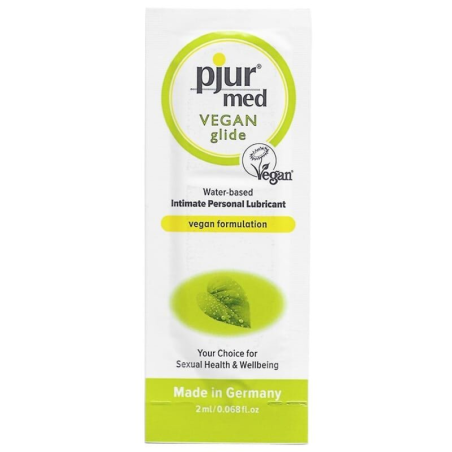 Pjur - med vegan glide lubricante base agua 2 ml