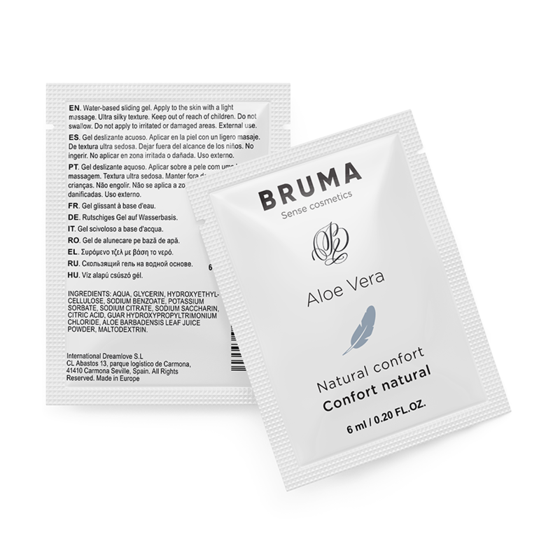 Bruma - 6 ml gel deslizante con aloe vera confort natural