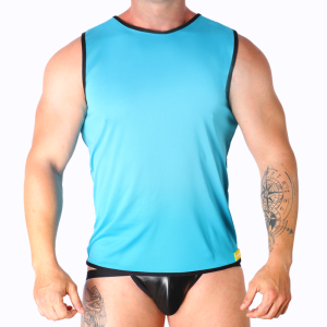 Macho - camiseta azul s/m