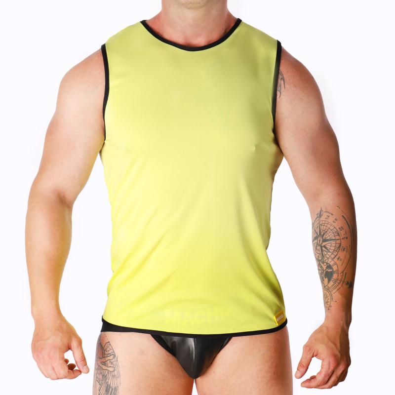 Macho - camiseta amarillo s/m