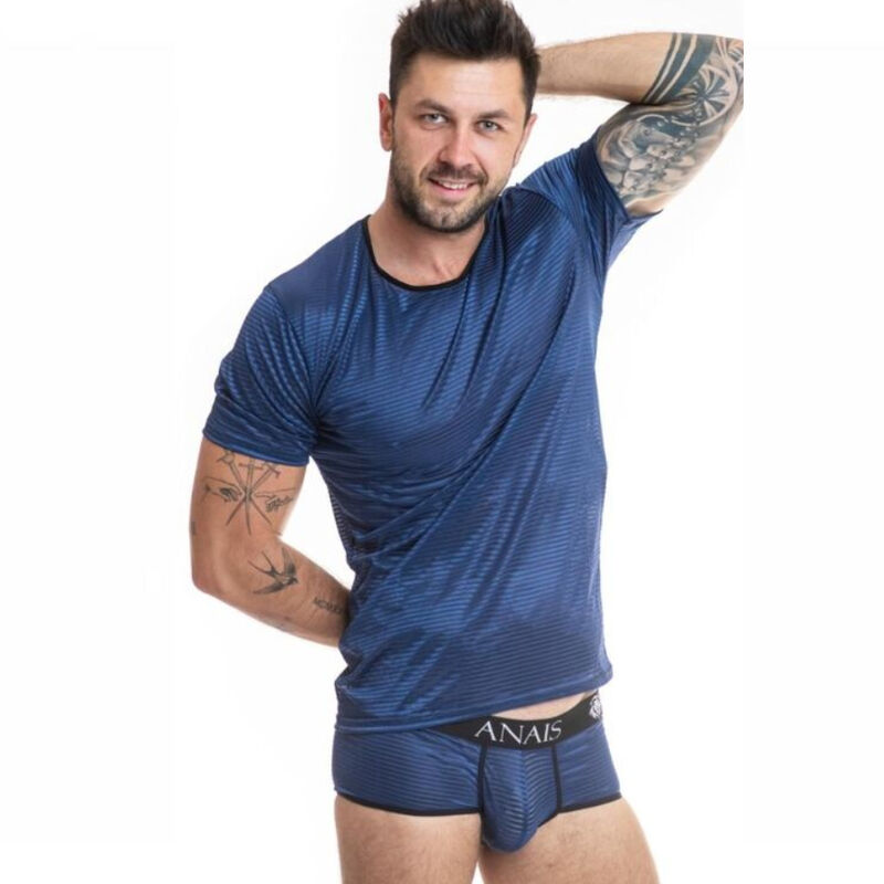 Anais men - naval camiseta l