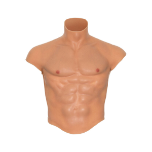 Hidden desire - alter ego camiseta silicona torso masculino con abdominales natural