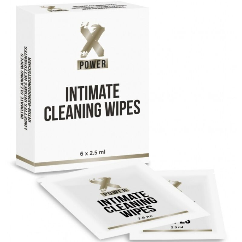 Xpower - intimate cleaning wipes toallitas limpieza intima 6 unidades
