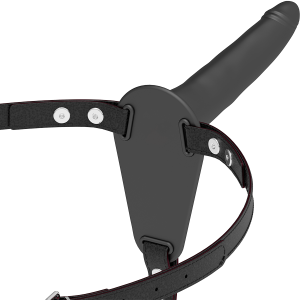 Fetish submissive harness - silicona negro 15 cm