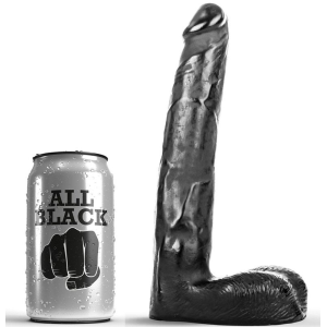 All black - dildo realÍstico 21 cm