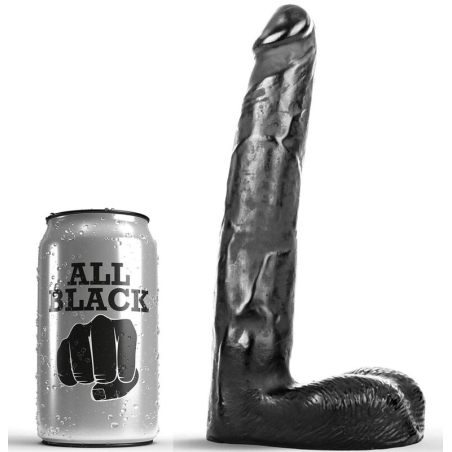 All black - dildo realÍstico 21 cm