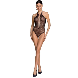 Passion - woman bs088 bodystocking negro talla unica