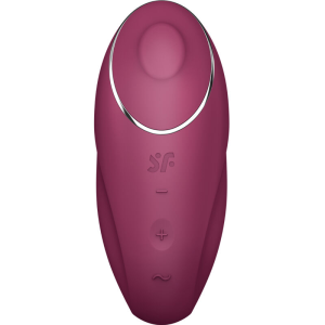 Satisfyer - tap & climax 1 vibrador lay-on rojo