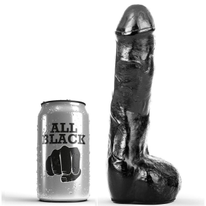All black - pene realÍstico anal 20 cm