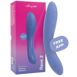 We-vibe - rave 2 vibrador punto g azul