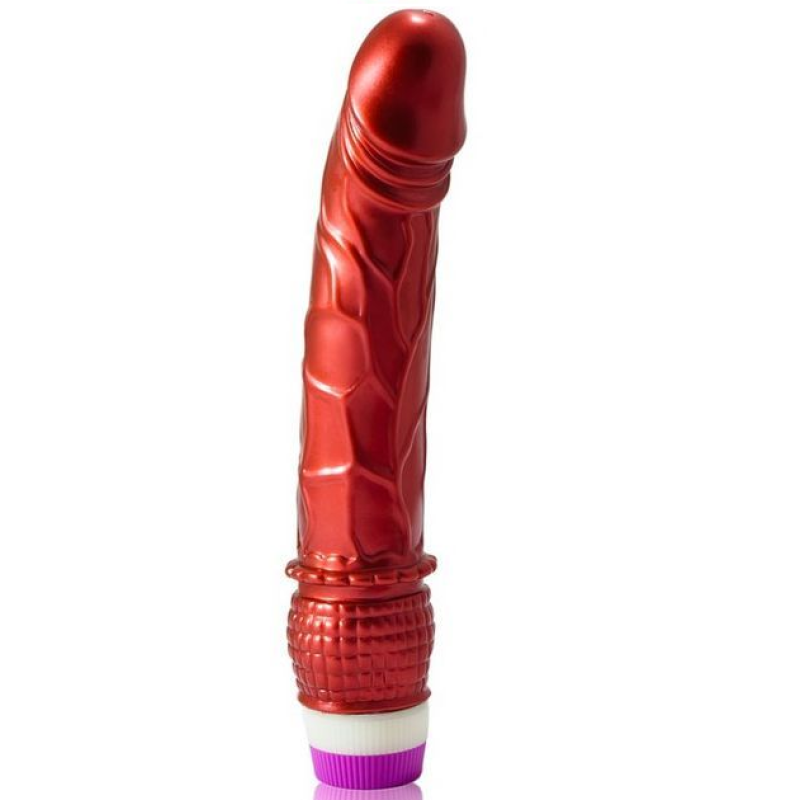 Baile - vibrador rojo realÍstico 23 cm