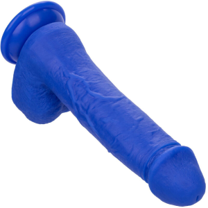 Calexotics - admiral captain dildo realÍstico vibrador azul