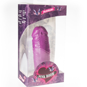 Pink room - dael dildo realÍstico lila 18.5 cm