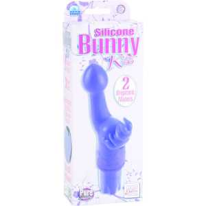 Calexotics - silicone conejito vibrador kiss lila