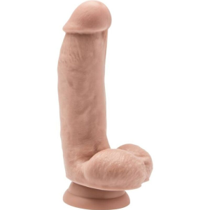 Get real - dildo 12 cm con testÍculos natural