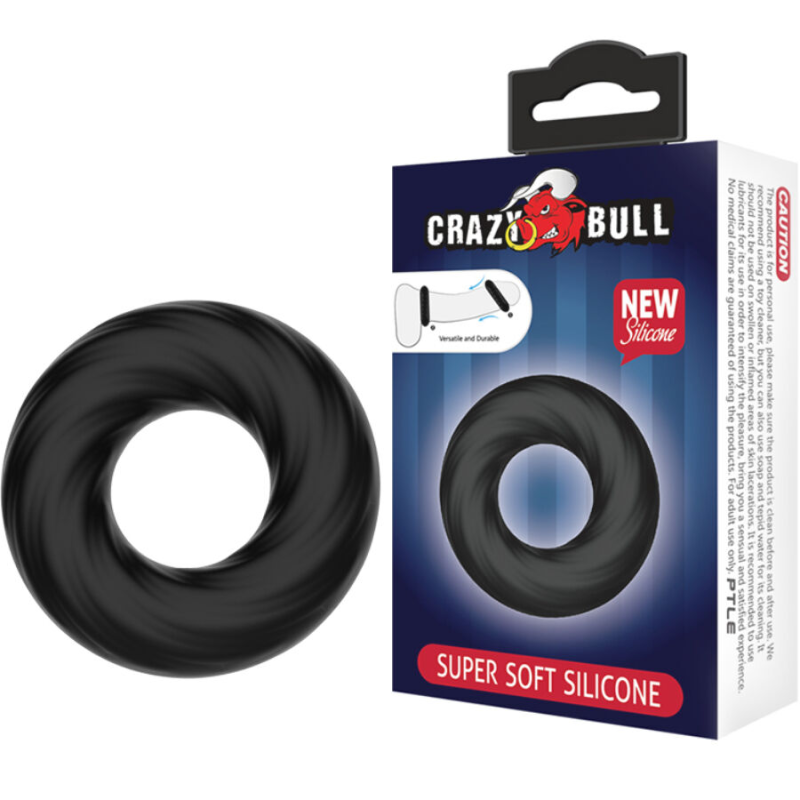 Crazy bull - anillo silicona espiral