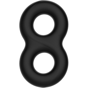 Crazy bull - anillo doble silicona infinity