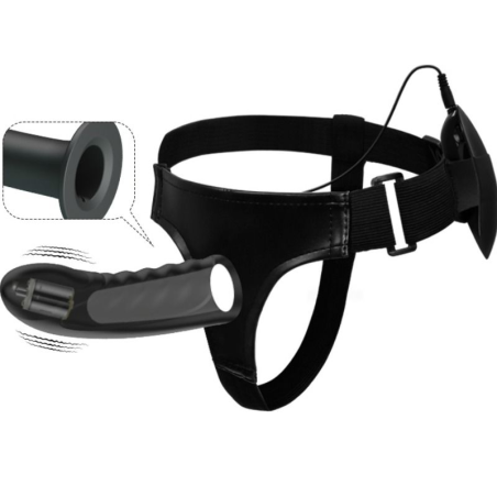 Pretty love - marvin strap on con vibraciÓn y dildo hueco