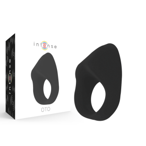 Intense - oto anillo vibrador recargable negro