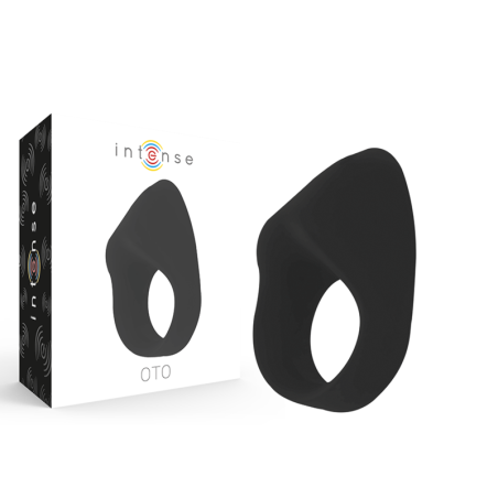 Intense - oto anillo vibrador recargable negro