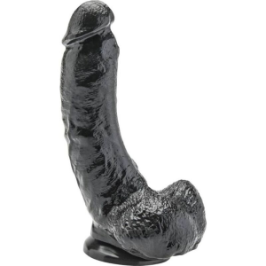Get real - dildo 20,5 cm con testÍculos negro