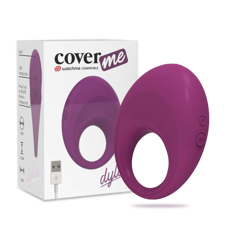 Coverme - dylan anillo recargable compatible con watchme wireless technology