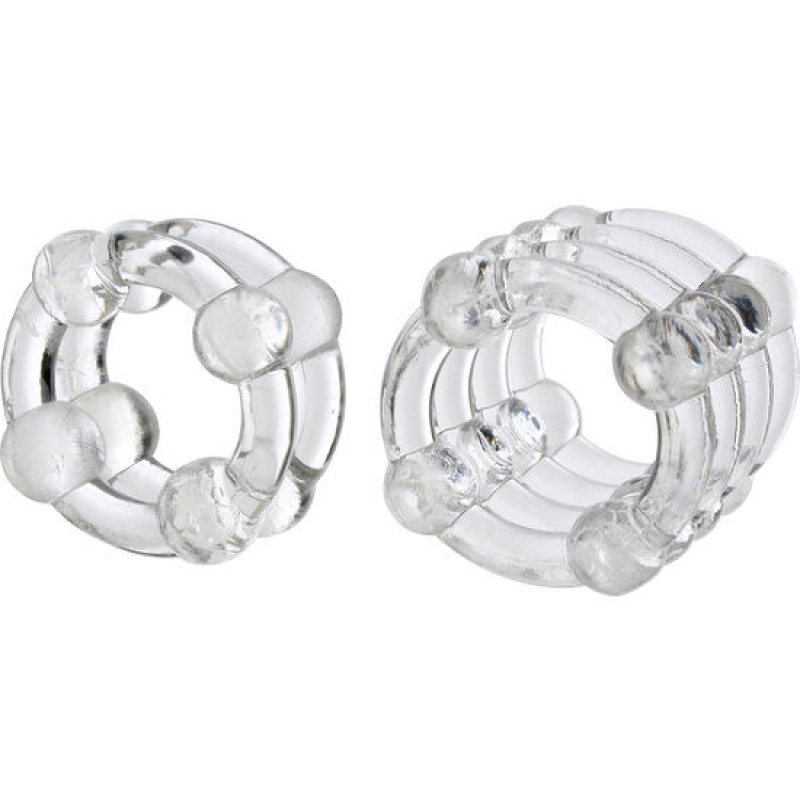 Calexotics - colt enhancer rings anillos para el pene transparentes