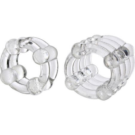 Calexotics - colt enhancer rings anillos para el pene transparentes