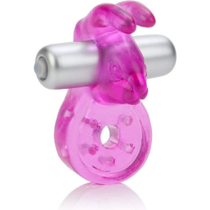 Calexotics - micro vibe arouser bunny anillo vibrador rosa