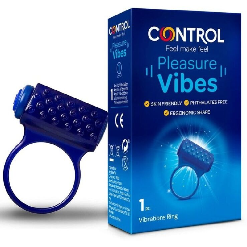 Control - pleasure vibes anillo vibrador