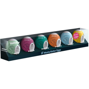 Satisfyer - huevos masturbadores pack 6 unidades