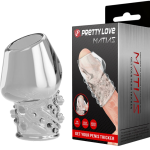 Pretty love - matias engrosador pene transparente