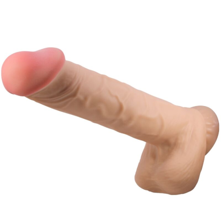 Pretty love - sliding skin series dildo realÍstico con ventosa piel deslizante 26 cm