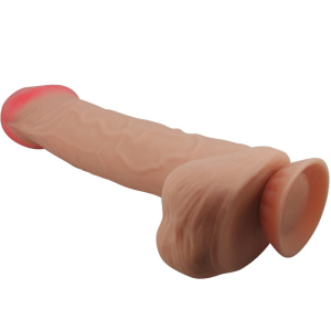 Pretty love - sliding skin series dildo realÍstico con ventosa piel deslizante 26 cm