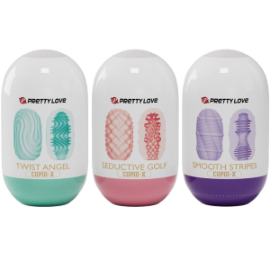 Pretty love - cupid x 18 masturbadores masculinos diferentes texturas