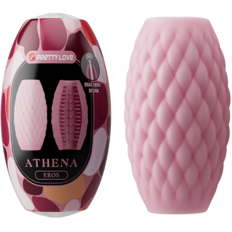 Pretty love - athena eros masturbador masculino silicona rosa
