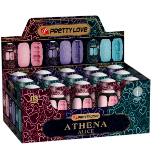 Pretty love - athena alice pack 15 masturbadores masculinos varios