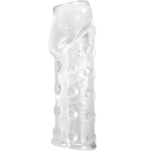 Pretty love - funda para pene apretada y voluminizadora transparente
