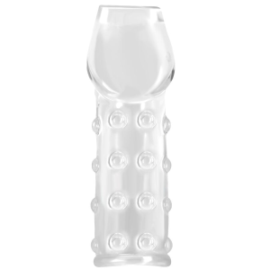 Pretty love - funda para pene apretada y voluminizadora transparente