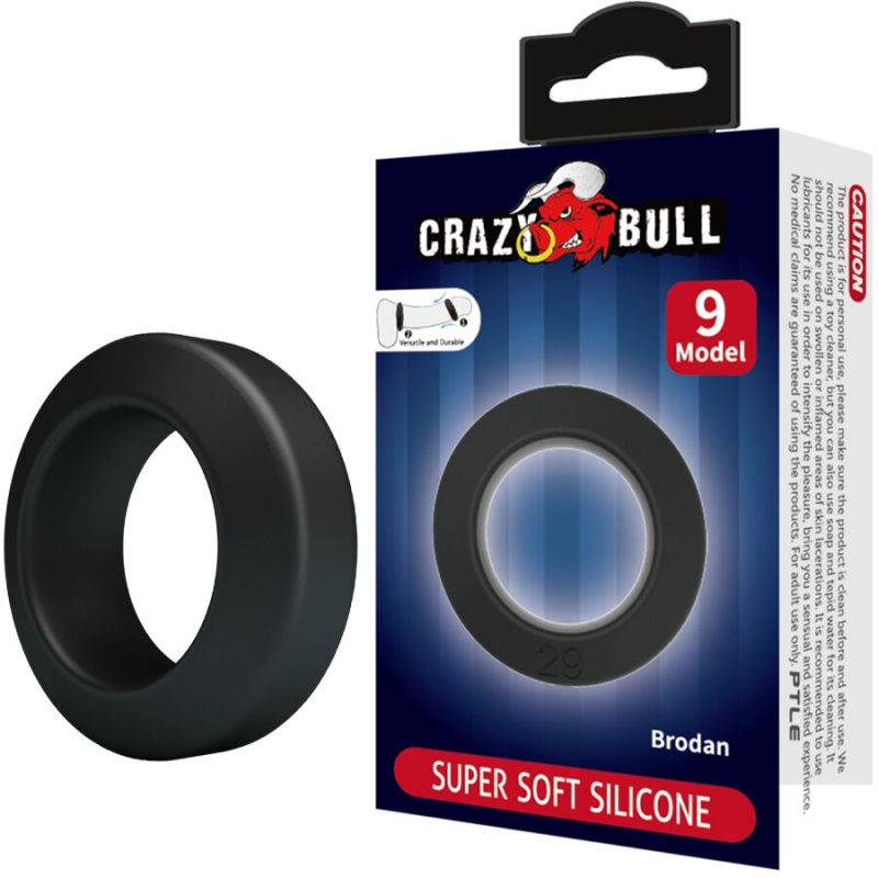 Crazy bull - brodan anillo silicona modelo 9