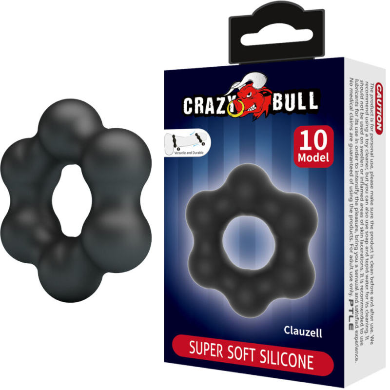 Crazy bull - clauzell anillo silicona modelo 10