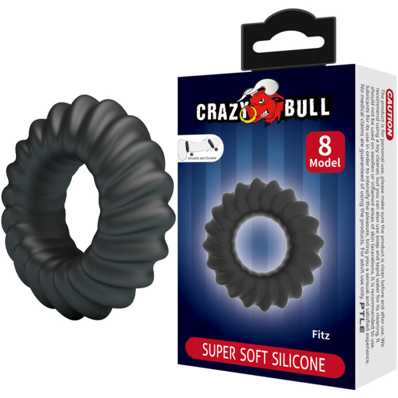 Crazy bull - fitz anillo silicona modelo 8
