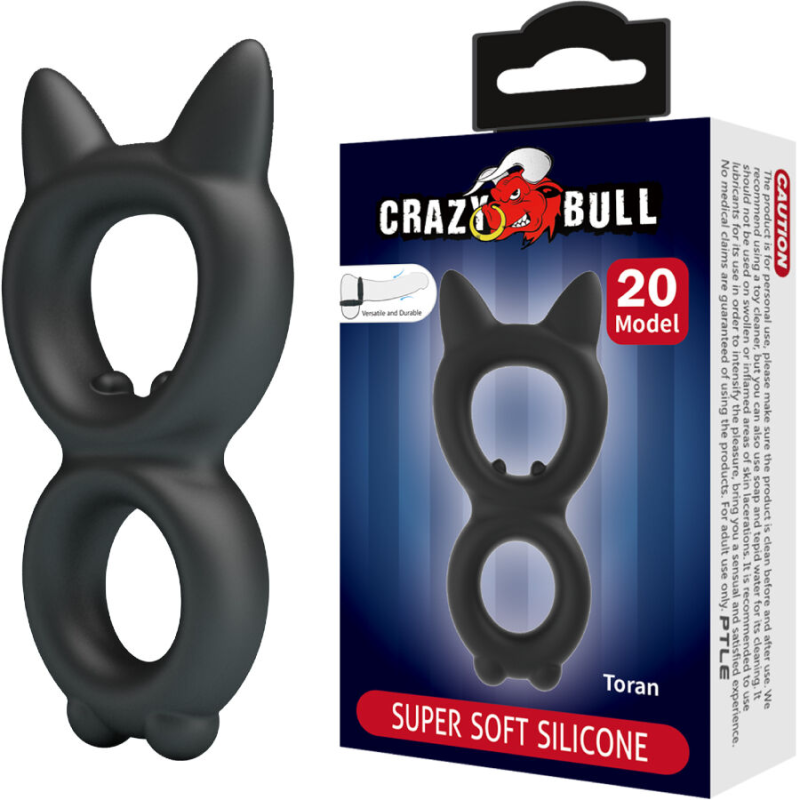 Crazy bull - toran anillo doble silicona modelo 20