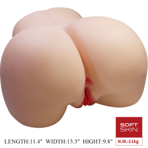 Crazy bull - julia trasero femenino realista vagina y anal 11 kg