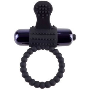 Fantasy c-ringz - anillo vibrador de silicona negro
